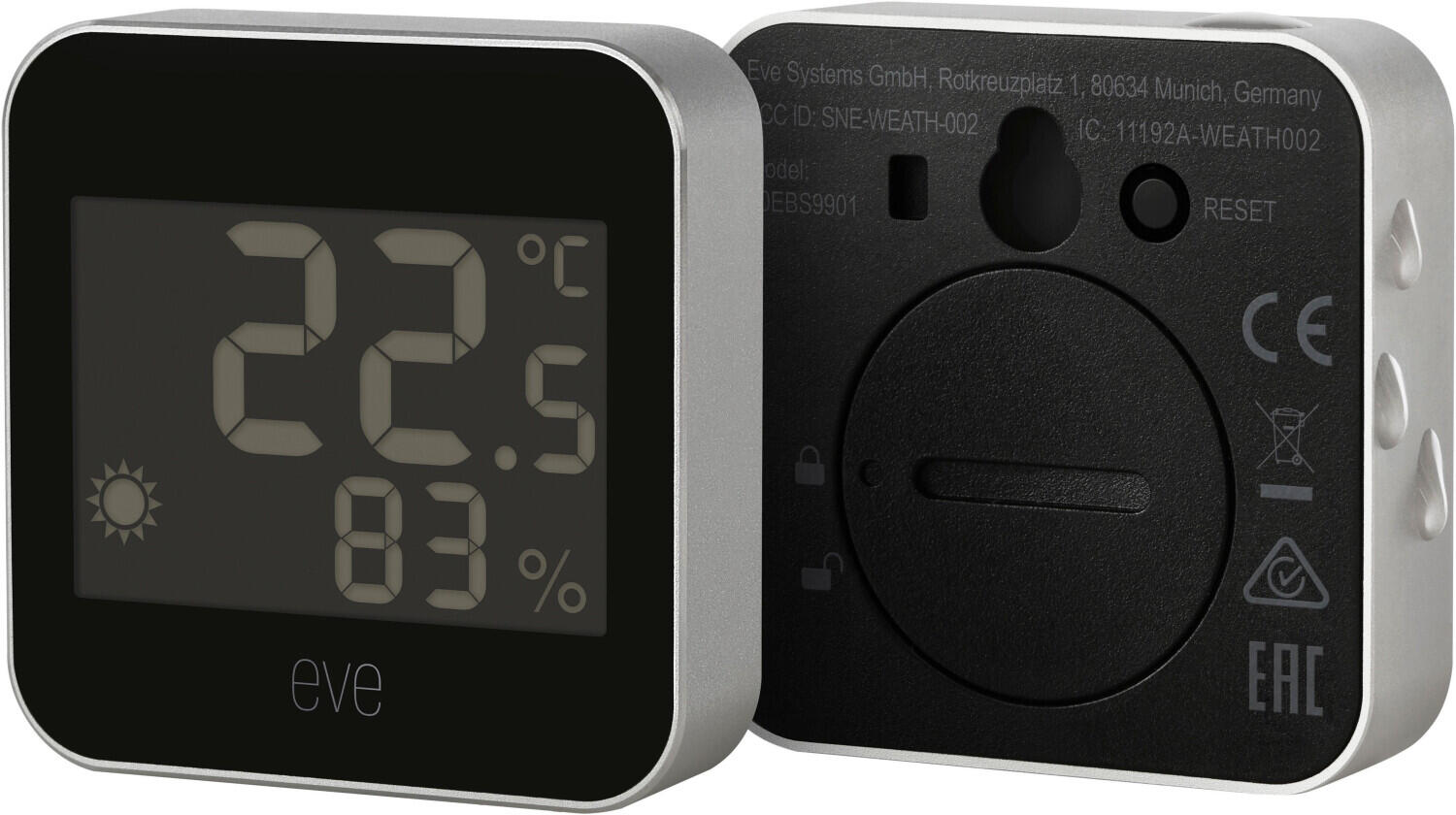Eve Systems Eve 10EBS9951 Weather Smarte Wetterstation