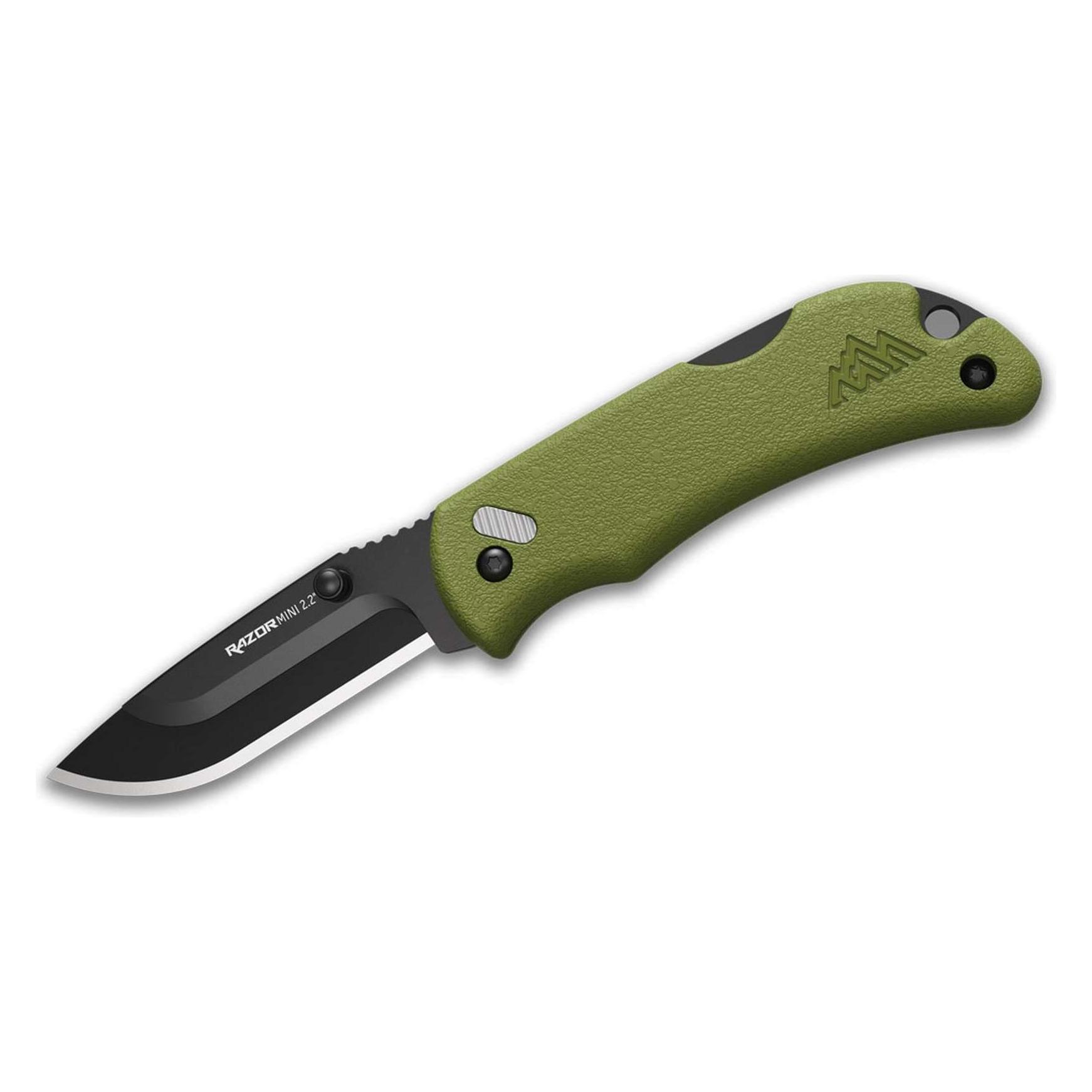 Outdoor Edge RazorMini 2.2" OD Green Clam Pack (5.60 cm) (01OE131)
