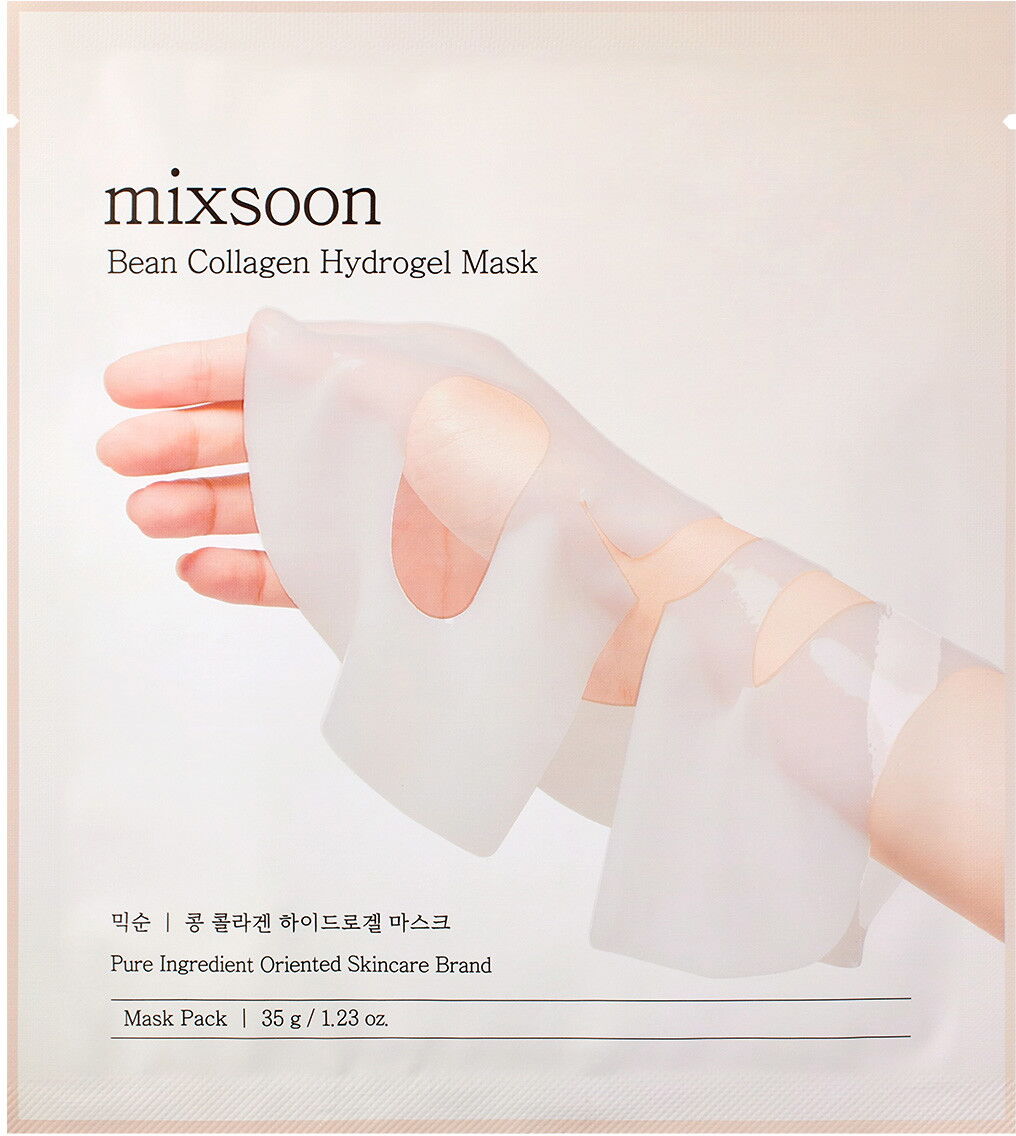 5 Stück mixsoon Bean Collagen Hydrogel Mask