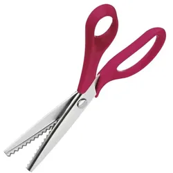clauss Zick-Zack-Schneiderschere 21,7 cm pink