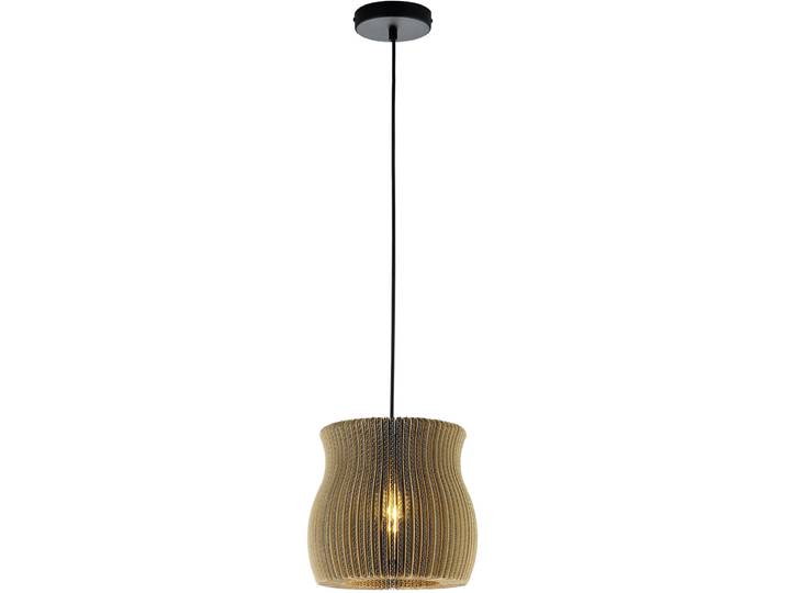 Pendellampe Clare braun Metall B 28 cm