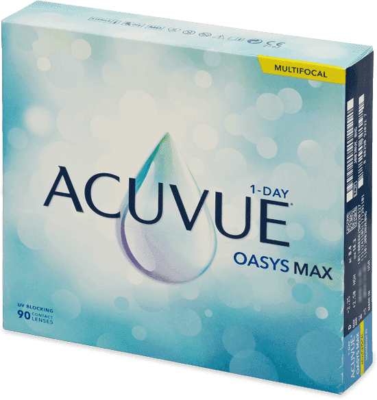 Johnson & Johnson Acuvue Oasys Max 1-Day Multifocal (90 lenti)