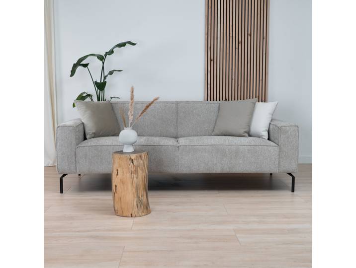 Bronx71 Sofa 3-Sitzer Kansas Stoff taupe