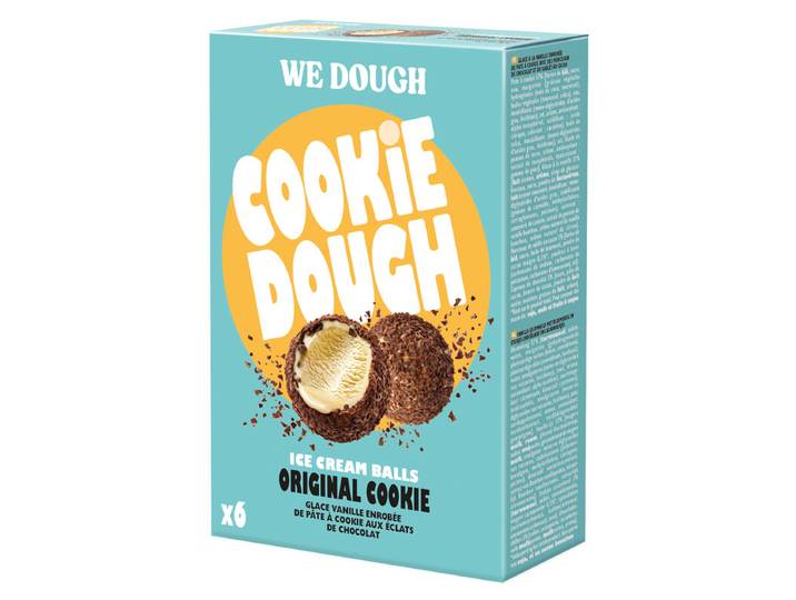 WE DOUGH Original Cookie Billes de glace - 6 x 180 g