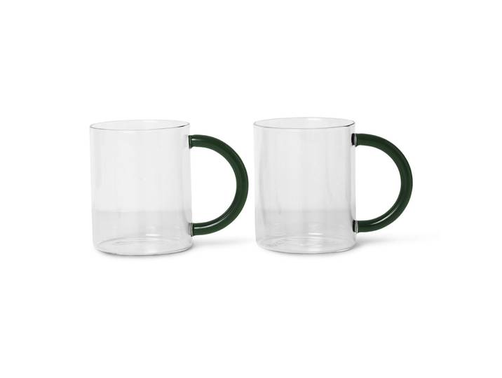 Ferm Living - Mug Still - Transparent - Verre soufflé bouche - Designer Trine Andersen