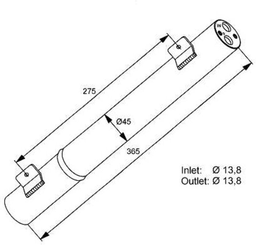 Trockner, Klimaanlage NRF 33308