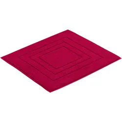 Vossen Badteppich Feeling cranberry 60 x 100 cm