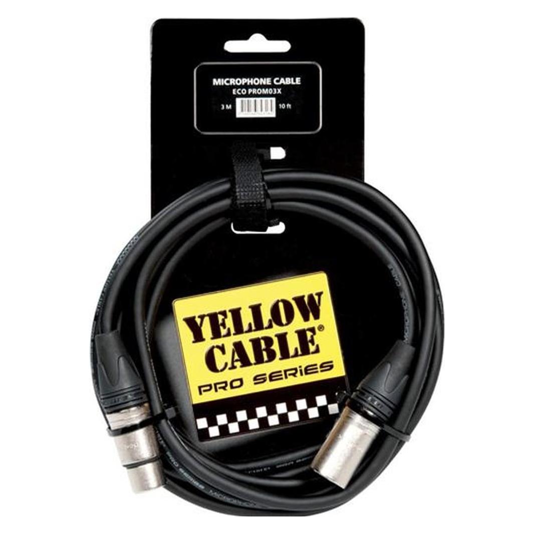 Yellow Cable PROM03X - Neutrik XLR/XLR 3m. (3 m, XLR Kabel) (ECO PROM03X)