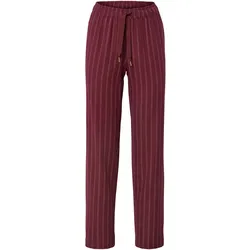 Tchibo - Flanell-Relaxhose - Damen - Gr. 44 - bordeaux