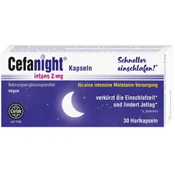 CEFANIGHT intens 2 mg Hartkapseln 30 St