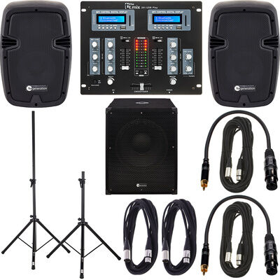 the t.mix 201-USB Play Bundle Schwarz