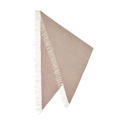 Dreieckstuch CODELLO "Codello Tuch", Damen, beige, Modetücher, mit Fransen