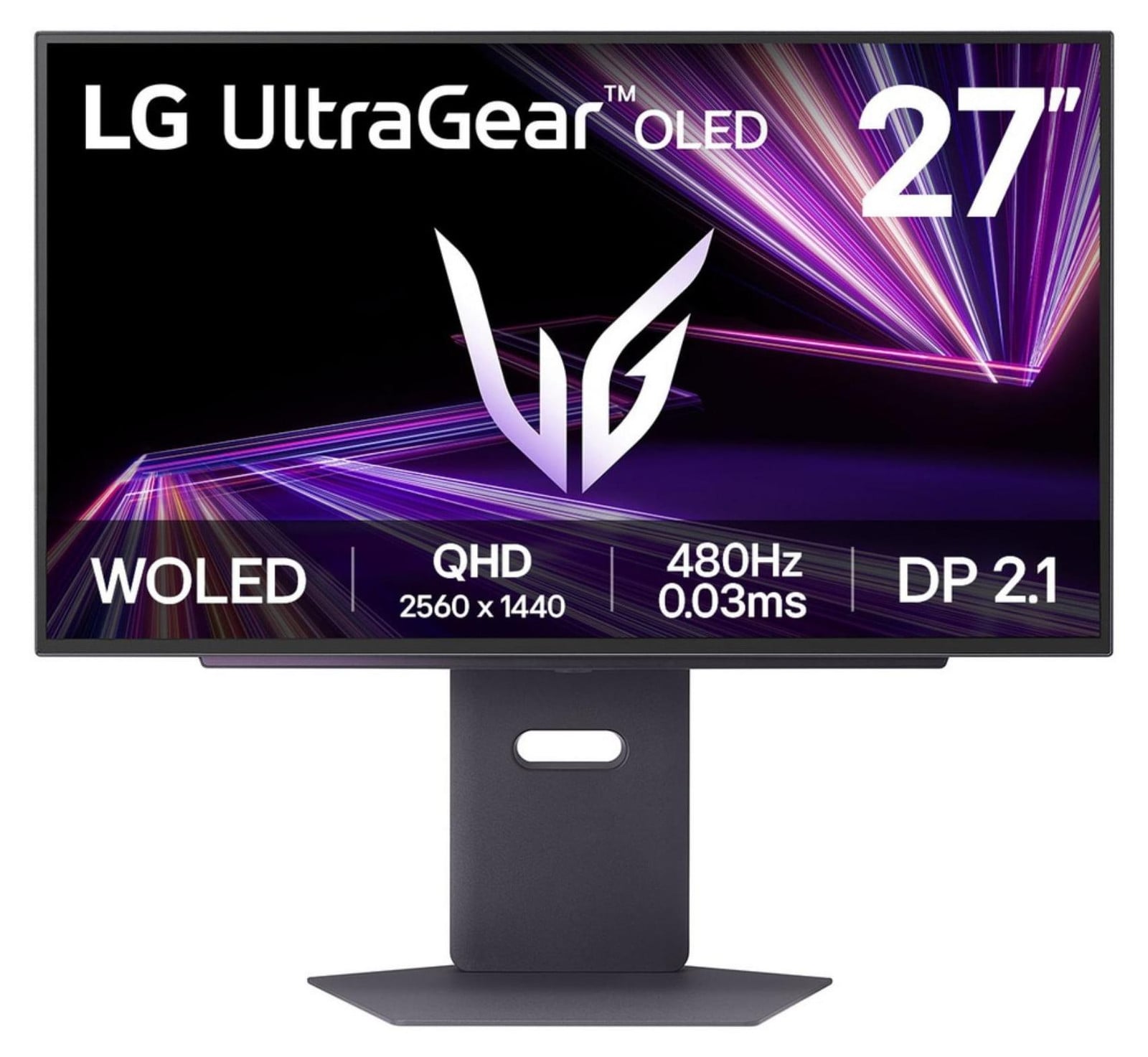 LG Electronics UltraGear 27GX790A-B Gaming Monitor, 27 inch, QHD, OLED, 16:9