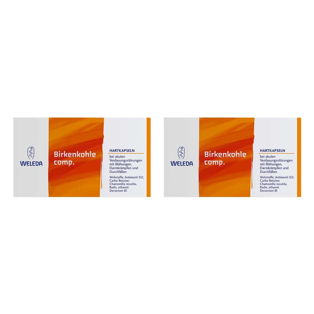 WELEDA AG Birkenkohle Comp. Hartkapseln 08104306