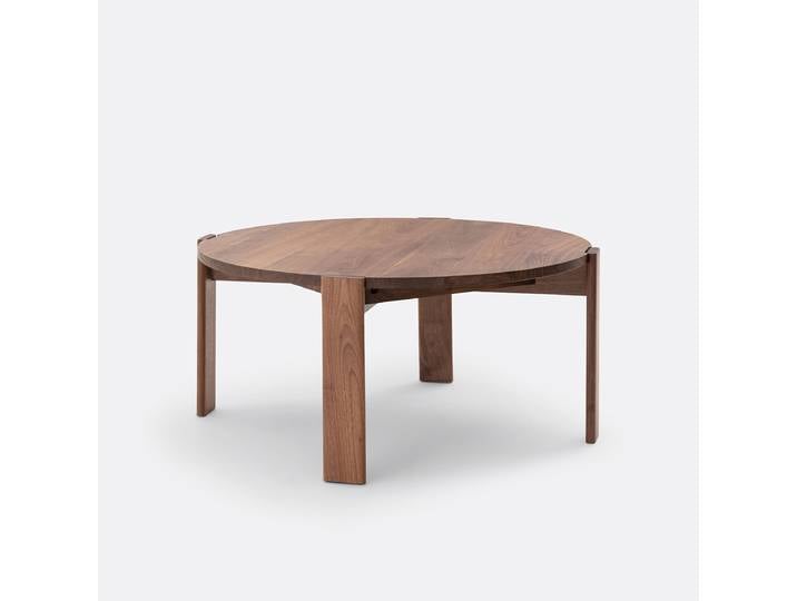 LA REDOUTE Table basse noyer massif, Pokhara Marron Noyer