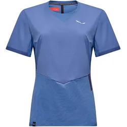 Salewa, Damen, Funktionsshirt, Pedroc Dry'ton Wind T-Shirt (M), Blau, M