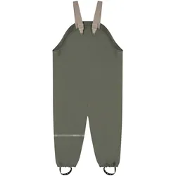 CeLaVi Regenhose mit Trägern gefüttert, gruen, 90