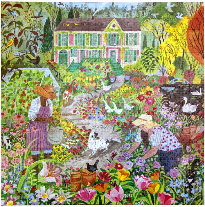 Puzzle 1000 pcs French Flower Garden - Eeboo