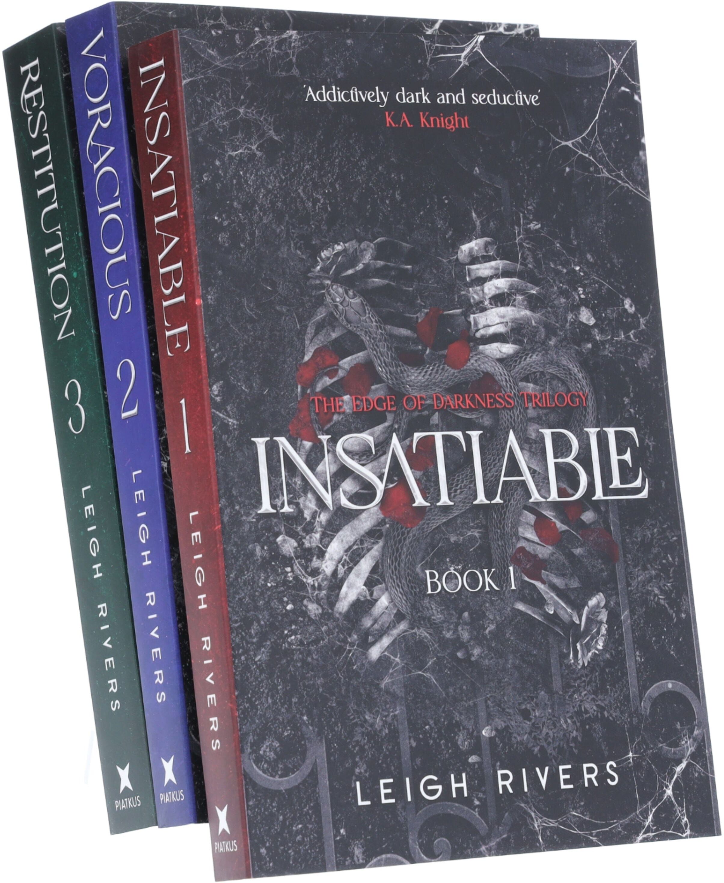 The Edge of Darkness Trilogy by Leigh Rivers 3 Books Collection Set - Fiction - Paperback Hachette