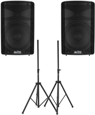Alto TX 410 Stereo Bundle Noir