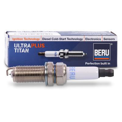 Beru Zündkerze UPT14P [Hersteller-Nr. UPT14P] für Toyota, Honda, Kia, Hyundai, Lexus, Renault, Mercedes-Benz, Infiniti, Nissan, Subaru, Lancia, Cadill