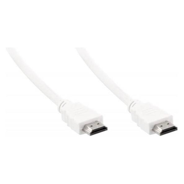 T'nB CÂBLE HDMI 1.4 2M M/M (BLANC) (2 m) (HDMI2WH)