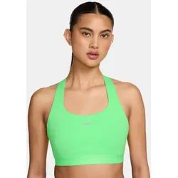 NIKE Swift High-Support Padded Sport-BH Damen 336 - illusion green/reflective silv L
