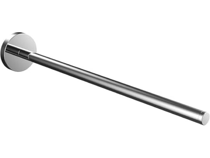 emco round handdoekhouder, 1-armig, stijf. 300mm, 435000130, Kleur: chroom