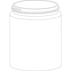 Brus Glaskanne für Filterkanne, transparent