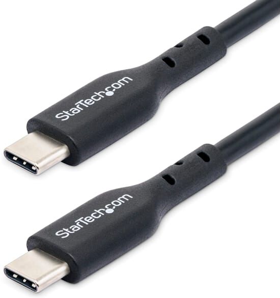 StarTech 2m (6ft) USB C Charging Cable, USB-C Cable, USB 2.0