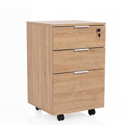 Rollcontainer / Schreibtischcontainer Davik eiche hjh OFFICE