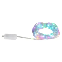 Lichterkette LED Schlafzimmerleuchte Deko RGB Farbwechsler USB-C L 1000 cm