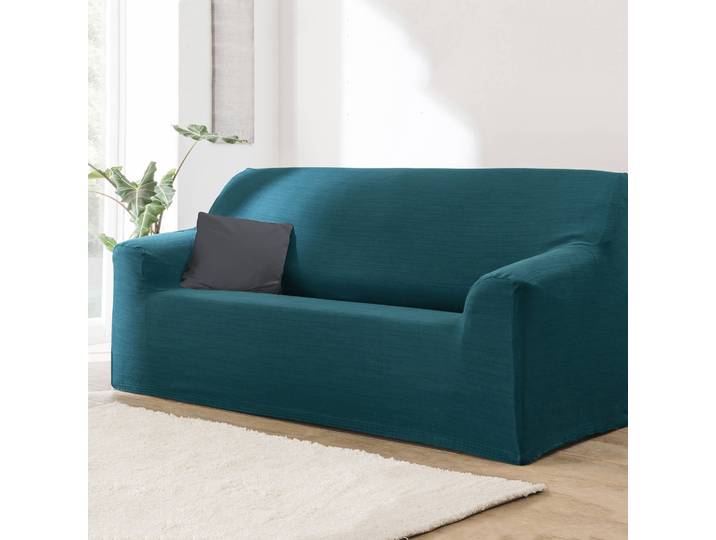 Housse extensible unie canapé fauteuil accoudoirs - Blancheporte