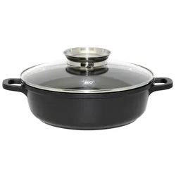 Servierpfanne ELO ALUCAST (LBH 24x24x7,50 cm) - grau - LBH 24x24x7,50 cm