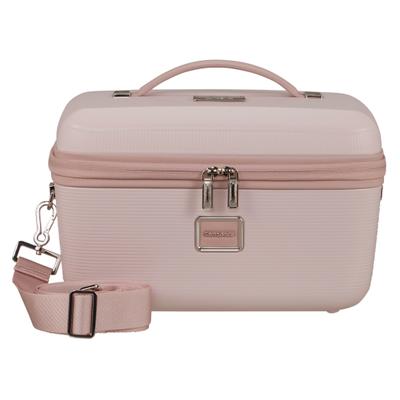 Beautycase SAMSONITE "IMAGE", Gr. B/H/T: 36cm x 25cm x 24cm, rosa (rose), Polycarbonat, Polyurethan, Taschen, Kulturkoffer Kosmetikbox Beautybox waschbares Innenfutter