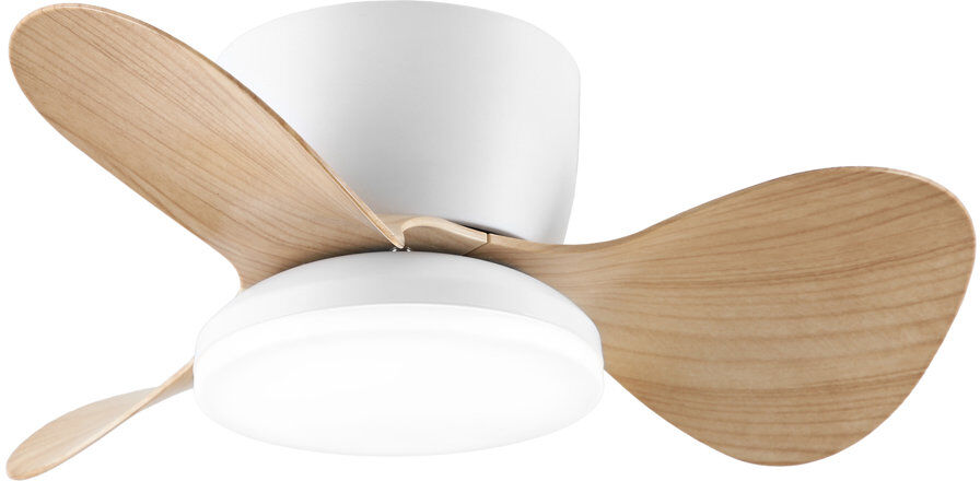 Norden Home Ceiling Fan With Led Ligh 61-Centimeter Fan Equipped With Led Lights, White 19.5cm H X 61cm W X 61cm D