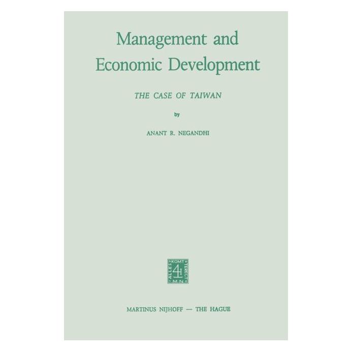 Springer Management and Economic Development (Englisch, Softcover, A.R. Negandhi) (63675453)