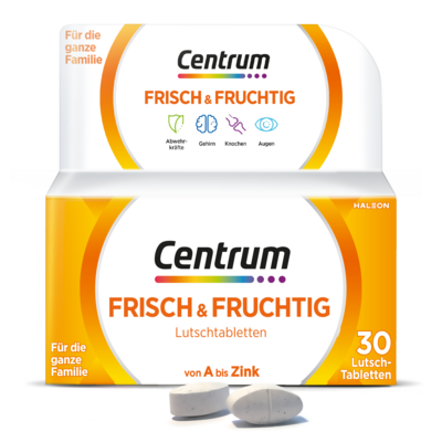 Haleon Germany GmbH CENTRUM frisch & fruchtig Lutschtabletten 56 g 07687572
