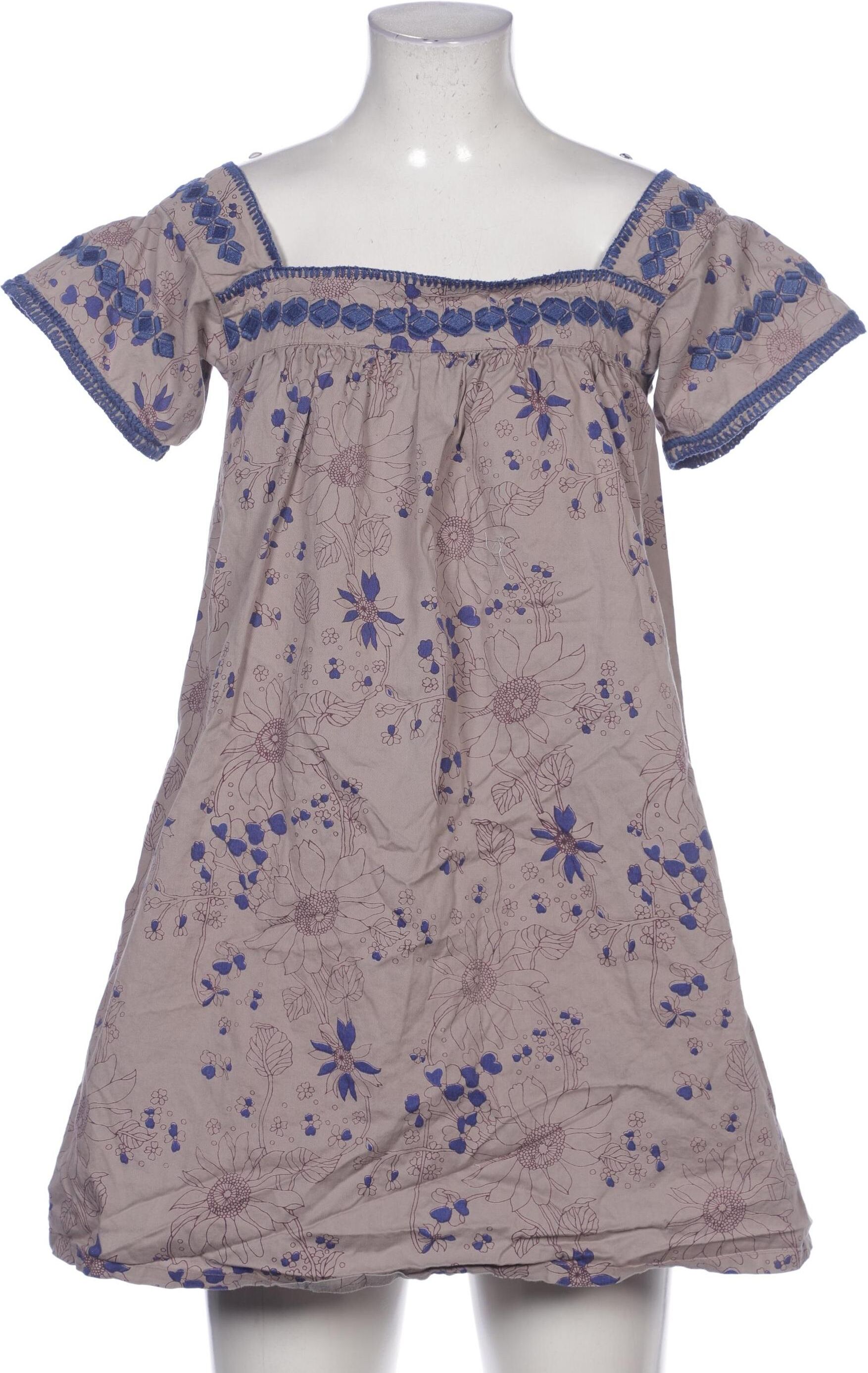 Second Female Damen Kleid, Grau, Gr. S, Baumwolle - Second Hand