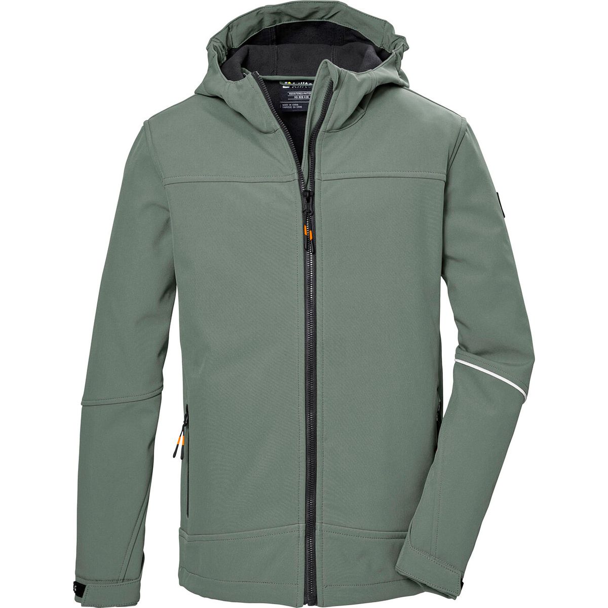 killtec KOS 143 Boys Softshell Jacket oliv (00733) 140 43255-000-00733-140