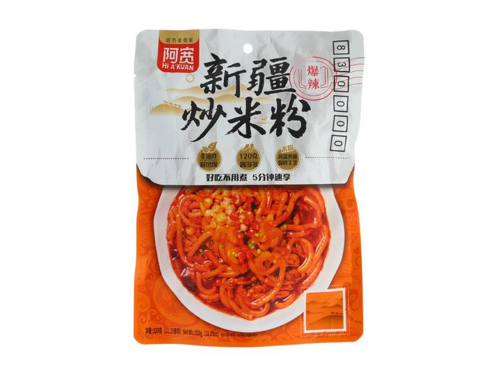 A'Kuan Xinjiang gebakken rijstvermicelli 320 g