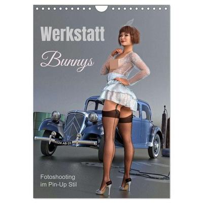 Werkstatt Bunnys (Wandkalender 2026 DIN A4 hoch), CALVENDO Monatskalender
