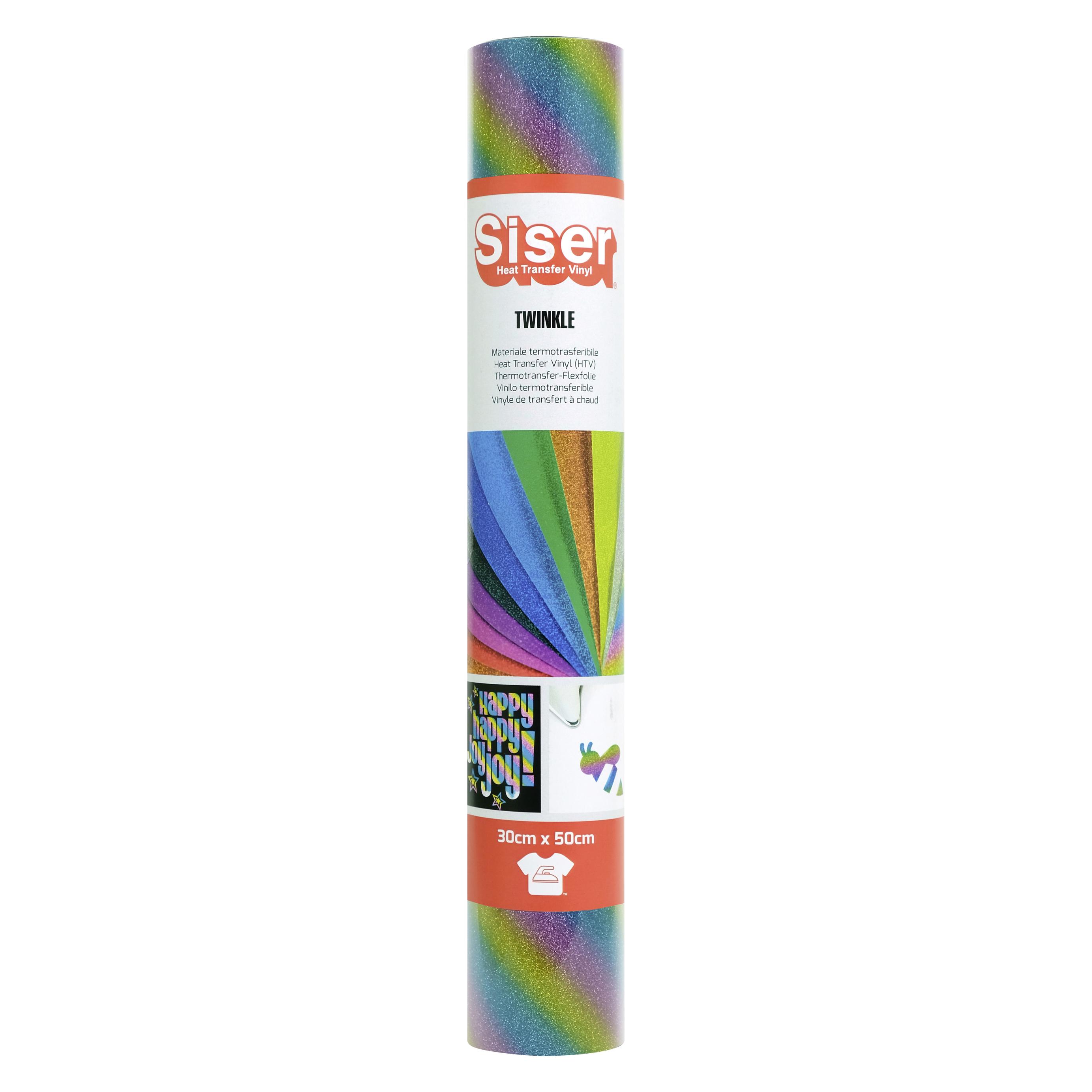 Siser Twinkle Flexfolie Schnittbreite 30 cm Kupfer (1FTW-RW-3050)