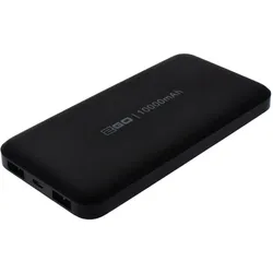 2GO 795944 Powerbank Lithium Polymer (LiPo) 10000 mAh Schwarz
