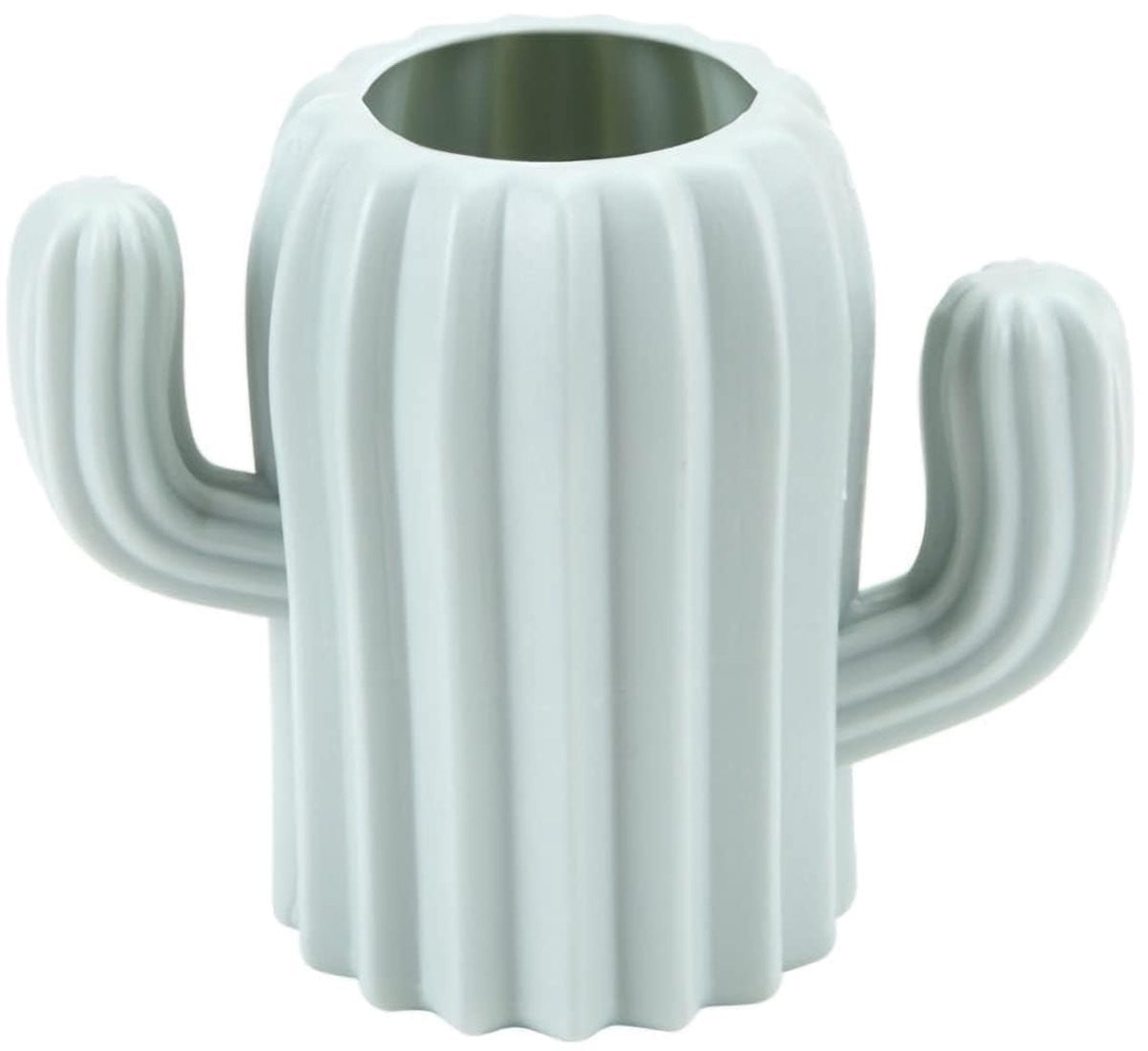 Decoratieve Cactus Vaas in Scandinavische Stijl - Groen