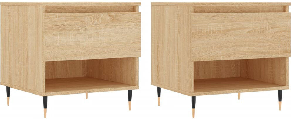 vidaXL Coffee Table with Storage Sonoma Oak