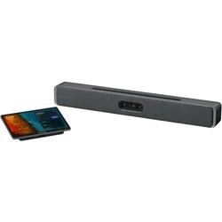 Maxhub Guangzhou Shirui V70 Kit - XBar MTR MDEP Videobar kit - Mikrofon - USB 2.0, Konferenzgerät, Schwarz, Grau