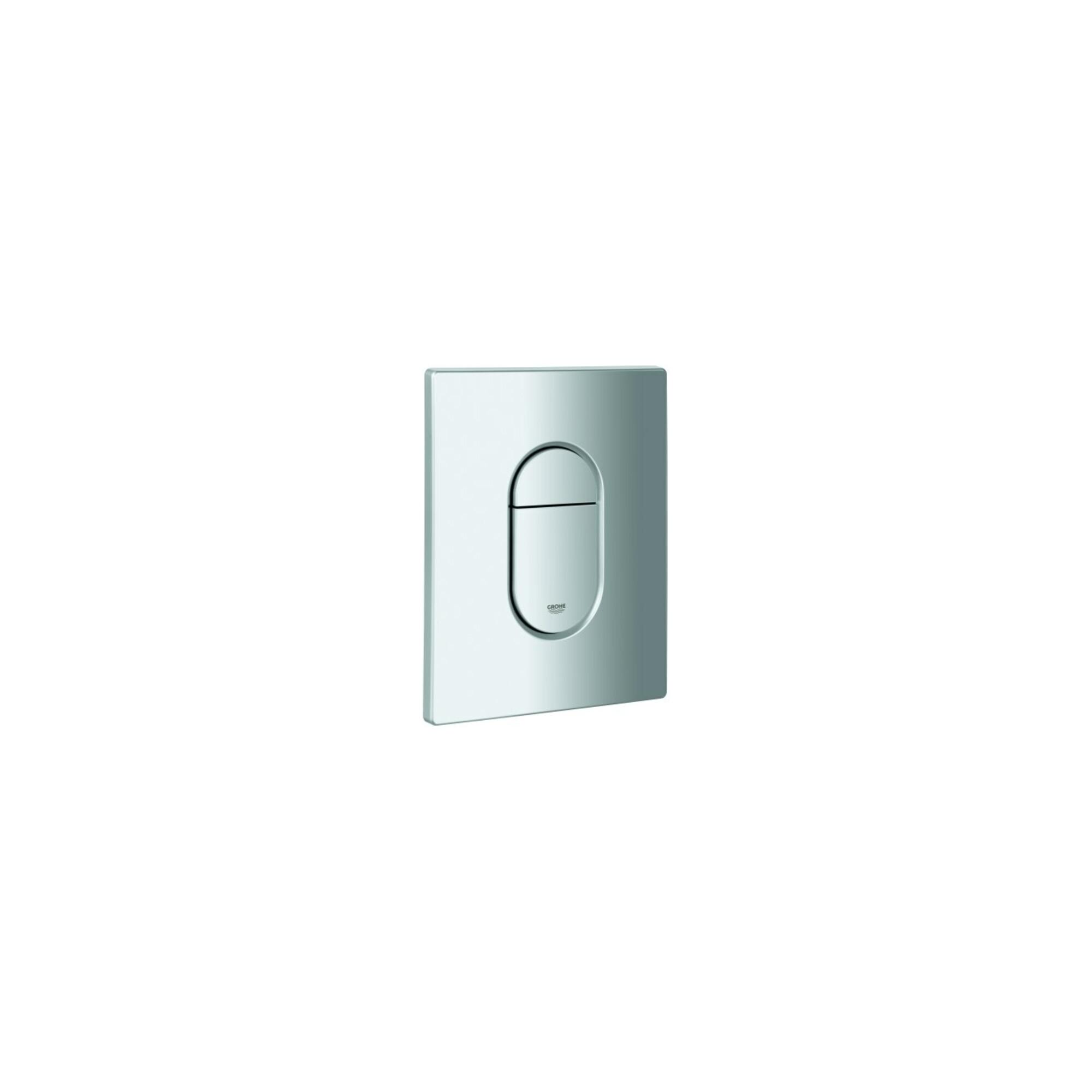 Grohe Abdeckplatte 42378 mit Drucktaste mattchrom (42378P00)