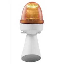 Grothe Kombi-Hupe HUPE WL 6311 24V DC, orange, ca. 96 dB(A)