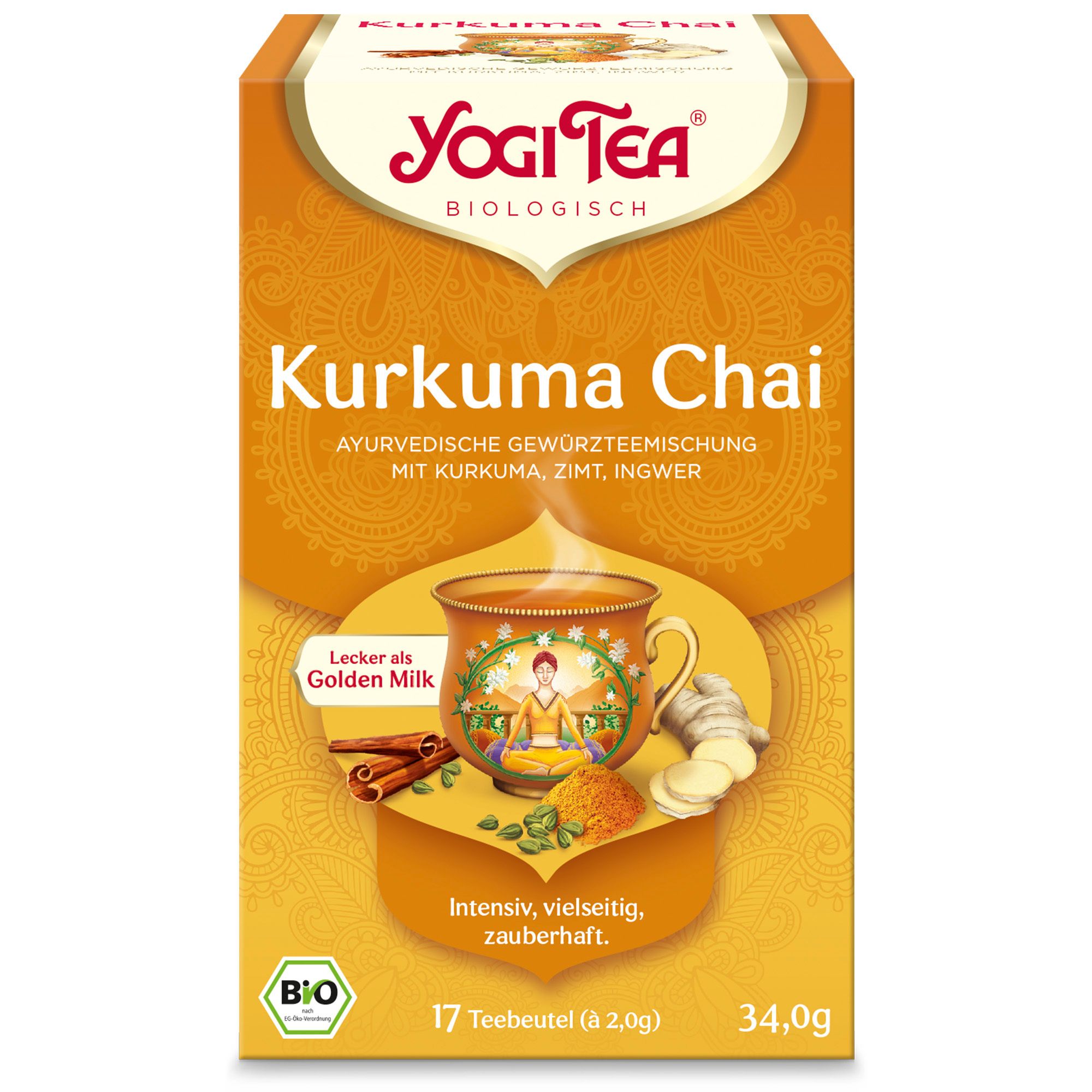 Yogi TEA Kurkuma Chai Bio Filterbeutel 17x2 g